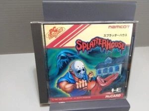 Splatter House PCEngine HuCard Namco Used Japan 1988 Action Game Boxed Tested - Picture 1 of 4