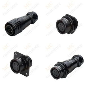 Conector impermeable WEIPU SA16 2 3 4 5 7 9 10 pines, enchufe eléctrico de metal de aviación - Imagen 1 de 5