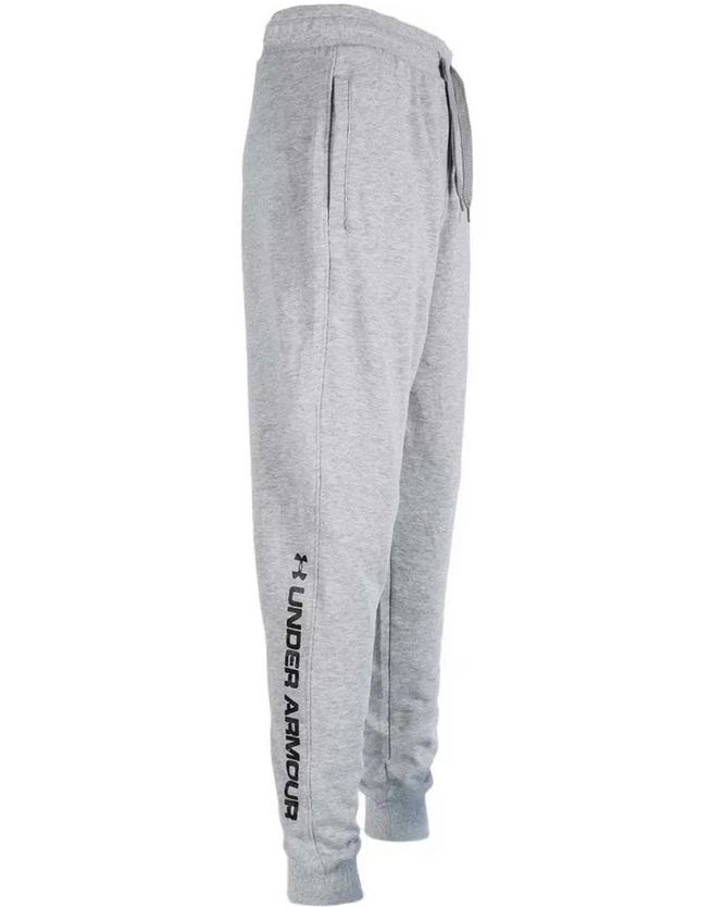 Nuevo Con Etiquetas Para Hombres UA Under Armour Gimnasio Polar Rival Jogger Logo Pantalones Pantalones deportivos Foto 1 de 1