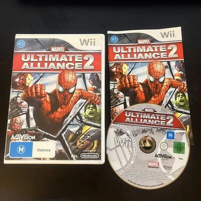 Marvel Ultimate Alliance 2 Nintendo Wii with Manual PAL - Image 1 of 4