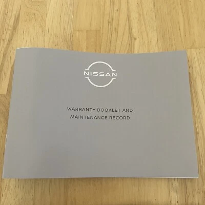 New Blank Nissan Service Log Book - Image 1 of 4