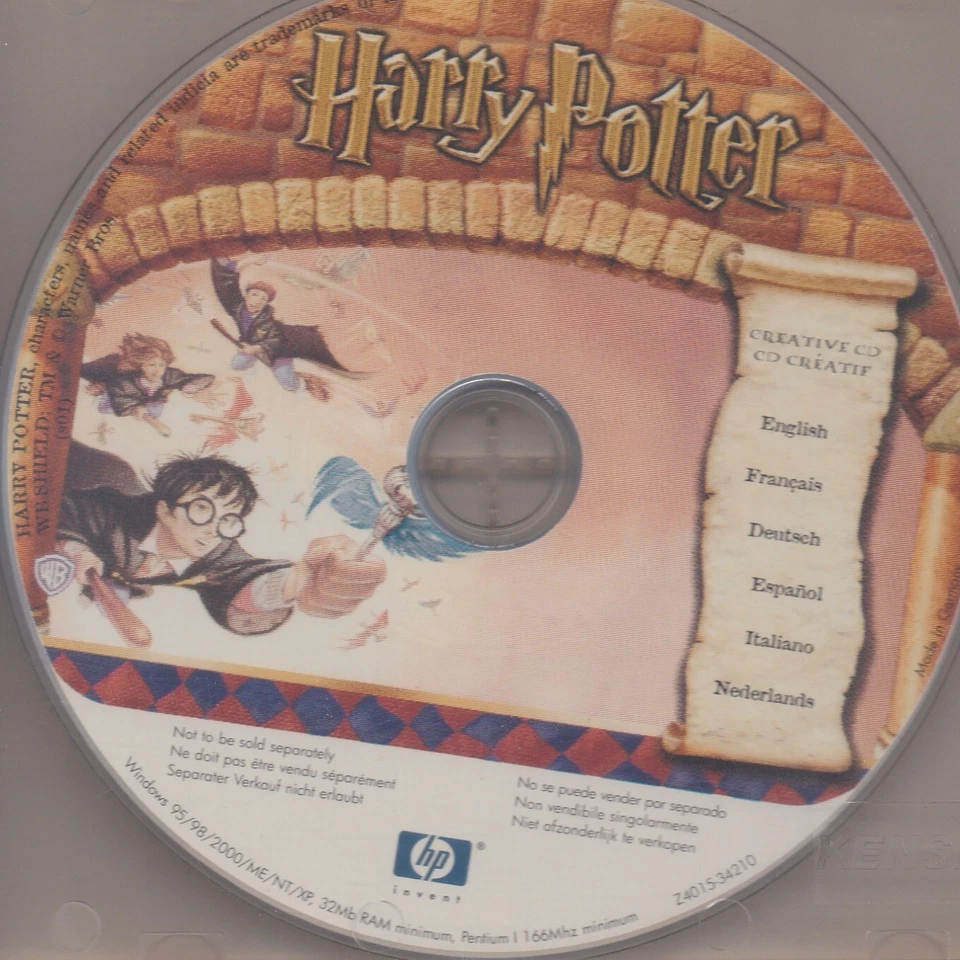 HP Harry Potter Creative CD  - CD ROM - Image 1 of 1