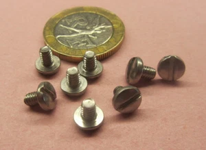 Binding Head Slotted Machine Screw 18-8 Stainless, 5-40 x .187" Length 100 Pcs - Picture 1 of 12