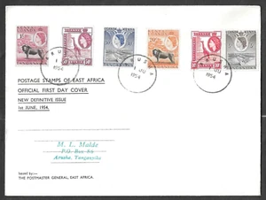 BRITISH KUT/EAST AFRICA - NEW DEFINITIVE ISSUE - 1st JUNE 1954 - Picture 1 of 1