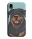 Sketched Rottweiler Picture Phone Case Cover Drawing Painting Photo Dog K231