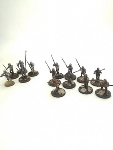 28mm Painted Medieval Perry Miniatures Infantry Billhooks Foot Knights Wotr - Picture 1 of 15