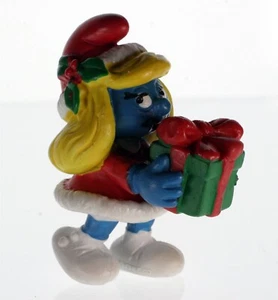 Vintage Smurf Santa Smurfette Short Coat 20208 Portugal Free Shipping - Picture 1 of 4
