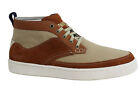Puma TEE CS Mid Ginger Brown Lace Up Mens Leather Trainers 354442 03 B27A