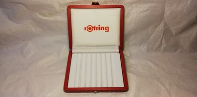 ⭕⭕⭕ROTRING PEN PRESENTATION TRAY - FOUNTAIN PEN - NEWTON 600 - 900 LEDER LEATHER - Immagine 1 di 4