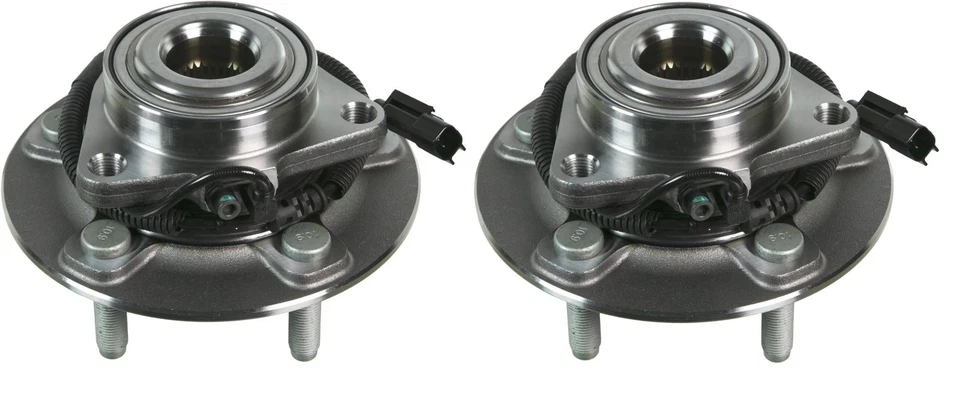 Conjunto de buje de cojinete de rueda delantera MOOG de 2 piezas para Dodge Ram 1500 2012 2013 2014-2018 Foto 1 de 4