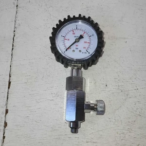 Cressi-KK760000 externes HP Manometer, Farbe: silber/schwarz - Bild 1 von 4