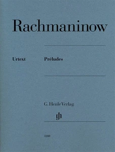 Rachmaninoff 24 Preludes Piano Solo Classical Sheet Music Henle Urtext Book - Picture 1 of 1