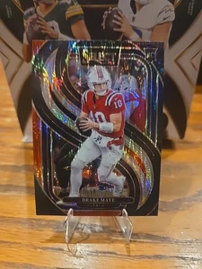 2024 Panini Select - Premier Level Drake Maye #113 Black & Red Shock Prizm (RC) - Picture 1 of 4