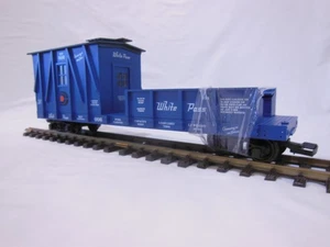 R 1878 USA Trains White Pass Work Caboose Crane Tender Spur G - Bild 1 von 10