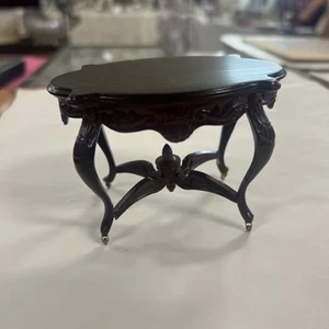 X-ACTO Vic Coronation Side Hallway Table 1:12 Dollhouse Miniature casters As Is - Picture 1 of 4