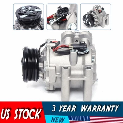 For Chevy Trailblazer GMC Envoy 4.2L 2002-2009 Air Conditioner Compressor+Clutch Foto 1 de 4