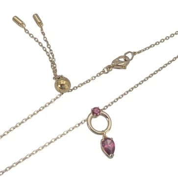 New 100% Authentic SWAROVSKI Gold Chain Red Mesmera Pendant Necklace 5732487 - Image 1 of 4