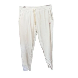 Ovadia & Sons New York White Joggers Size L - Picture 1 of 5