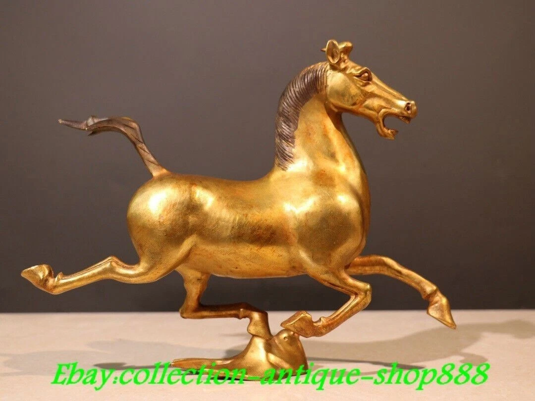 马古董原始中国风青铜雕像、雕像| eBay