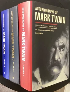 Autobiography of Mark Twain Vol. 1 2 3: The Complete & Authoritative Edition HC - Bild 1 von 7