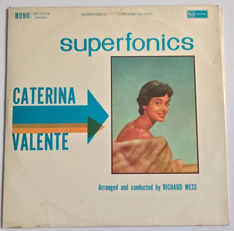 Caterina Valente - Superfonics Vinyl LP Album 1961 - Bild 1 von 4