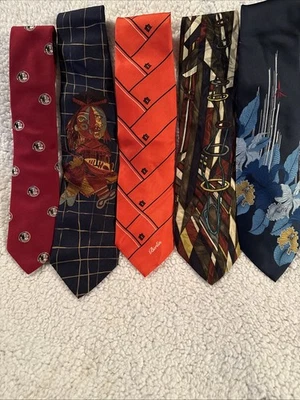 Corbata Oleg Cassini Picasso Berlín Colegiata Luciano Galli 5 De Colección Hecha en Italia Foto 1 de 4