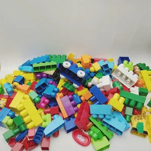 Large Mega Blocks & Duplo joblot Bundle Builders Bricks Maxi (need cleaning) - Picture 1 of 7