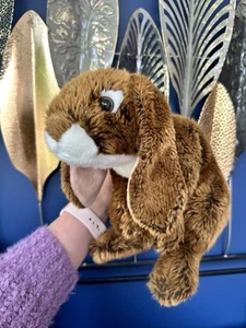 Aninal Alley Brown Bunny Rabbit Soft Toy Plush toys r us Cuddly Lop Ear 12” - Picture 1 of 9