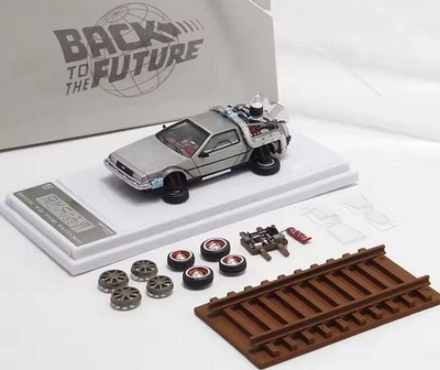 DIE CAST MASTER DeLorean DMC LK cupé - versión voladora - Regreso al futuro - DCM 1:64