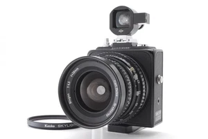 ALL Works【EXC+5】 Hasselblad SWC/M Black Film Camera C 38mm F4.5 Lens from JAPAN - Picture 1 of 16