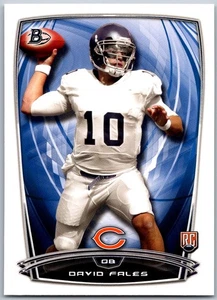 2014 Bowman 20 David Fales Rookies Chicago Bears Football Card - Picture 1 of 2