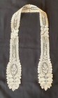 Antique Brussels POINT DE GAZE 38” Lappet Pristine Condition