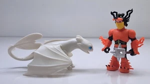 How to Train Your Dragon Snotlout  3" + Lightfury Action Figure Spin Master - Picture 1 of 7
