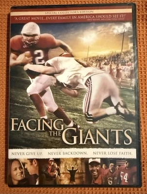 Facing The Giants (DVD 2006) Special Collector’s Edit Inspirational Football NEW - Image 1 of 2
