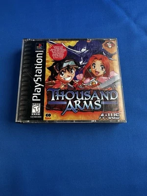 ✹ Thousand Arms ✹ PLAYSTATION 1 PS1 Game Complete USA Version Near Mint - Image 1 of 4