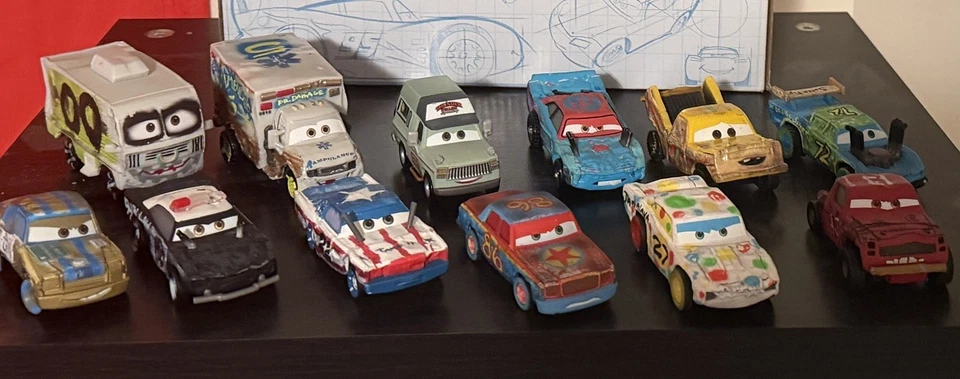 迪士尼皮克斯汽车拆除,德比罕见 12 件! — 第 1/1 张图片