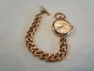 Fabuloso reloj de pulsera Burberry Mini Waterloo dorado sobre ley # BU5304 Foto 1 de 4