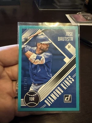 Panini Donruss 2018 - Diamond Kings Jose Bautista #7 numerado 145/199 Foto 1 de 3