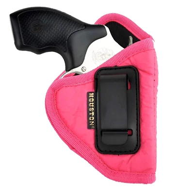 Pink IWB Revolver Holster for 2" Inch J Frame 5 Shot Smith & Wesson/Taurus 38 sp - Image 1 of 4