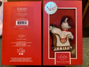 2013 New “Rudolph’s Ride” Tree Ornament New in box! Retail $60.00 Mint In Box - Picture 1 of 1