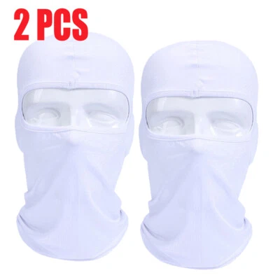 Тактическая маска балаклава на все лицо защита от ультрафиолета лыж солнцезащитный капюшон чехол для мужчин 2 шт. - Изображение 1 из 4