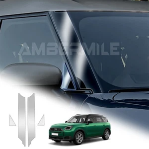 For Mini U25 Countryman 2024-2025 A Pillars Precut Paint Protection Film PPF TPU - Picture 1 of 9