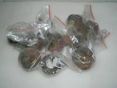 Pro Flap Wheels 10 Pack 2" Diam 3/4" Face Width 80 Grit 1/4" Shank 07719263 - Image 1 of 4