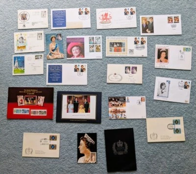 Royalty Stamps, Covers, Postcards & book lets - nice collection - Image 1 of 4