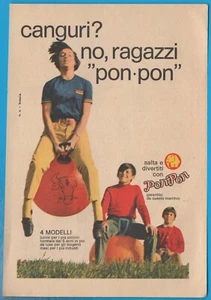 PON PON: Palla Junior Anno 1971 pubblicità advertising werbung clipping MA1509 - Picture 1 of 1