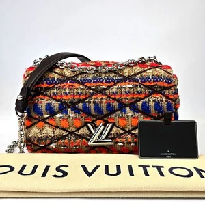 Limited Edition LOUIS VUITTON Malletage Tweed Go-14 Multicolor Shoulder Bag GO14 - Picture 1 of 18