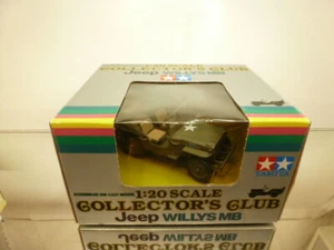 TAMIYA 23009 MILITARY JEEP WILLYS MB - US ARMY GREEN 1:20 - VERY GOOD IN BOX - Imagen 1 de 10