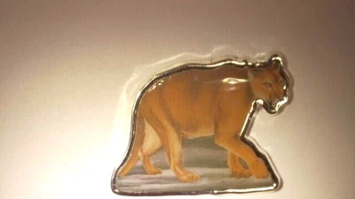 Animals of North America 2008 Somalia 1 dollar coin Mountain lion SN10307 - Image 1 of 2