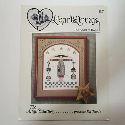 Heartstrings #AC-99 The Angel of Hope Cross Stitch Pattern Chart Pat Thode - Image 1 of 3