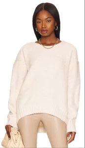 Free People Damen Care Eastwood Tunika Pullover Oatmeal Heather Off White XS - Bild 1 von 10
